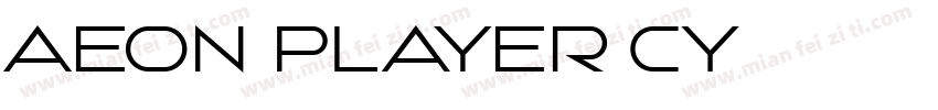 Aeon Player CY字体转换